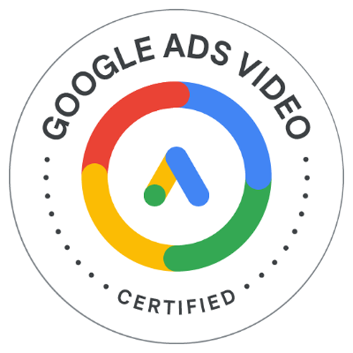 Google Ads Video certification badge