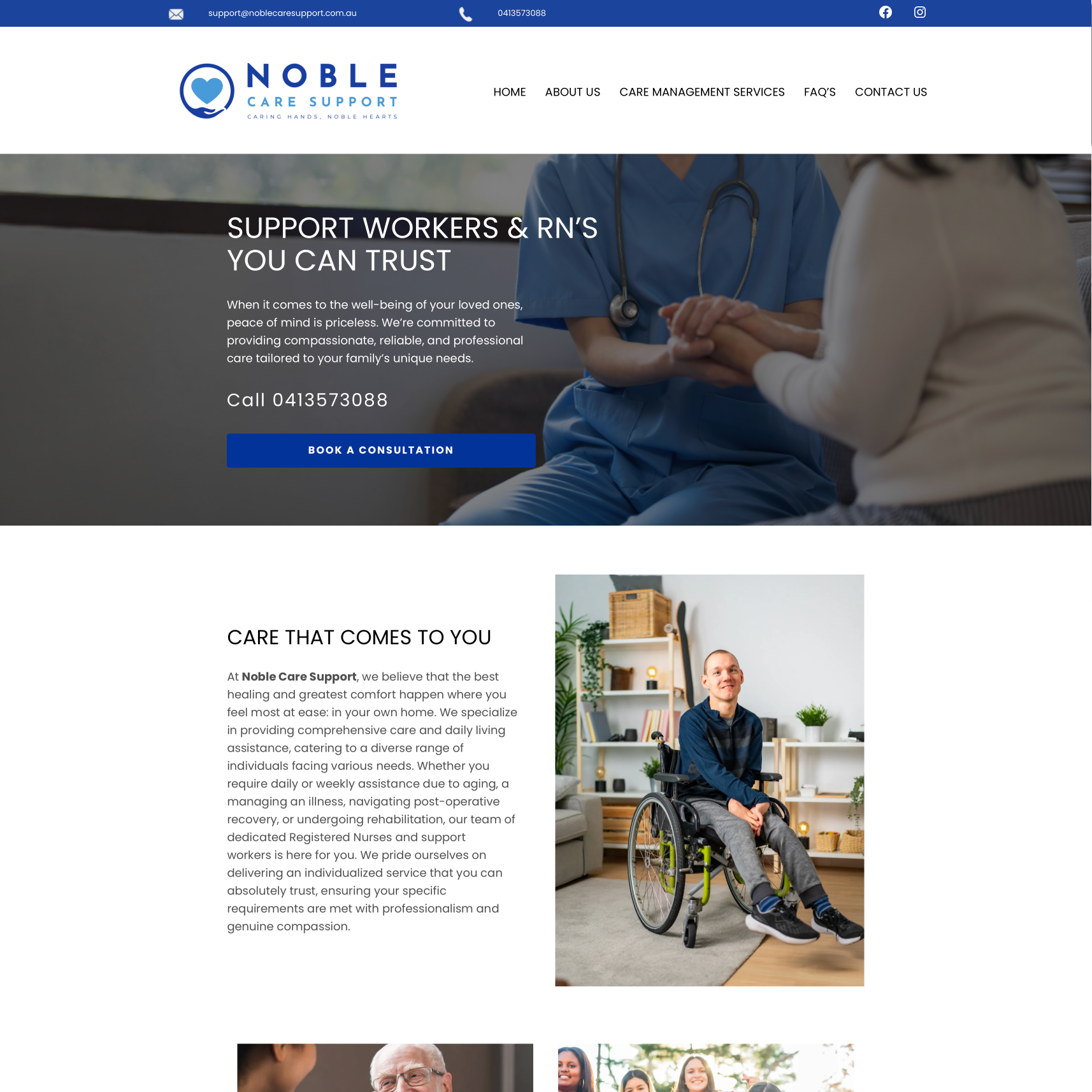 Noble Care Support